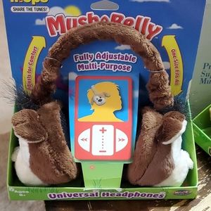 Mushabelly headphones Lila monkey